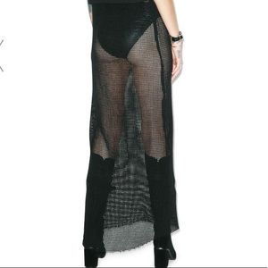 NWT One Teaspoon Mesh Maxi Dress